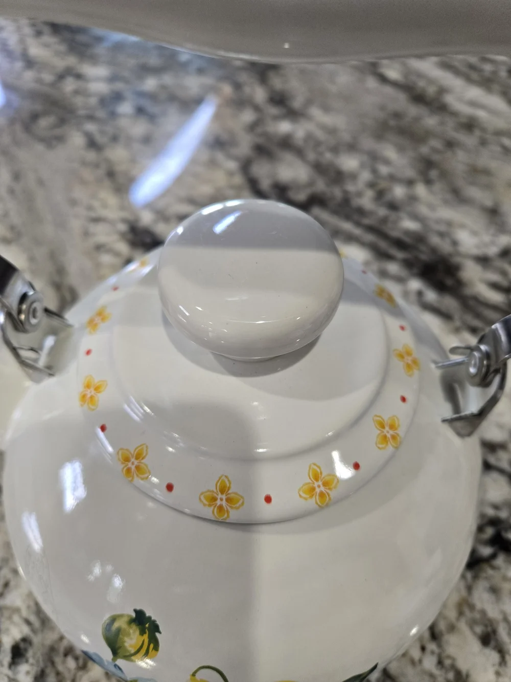 Pioneer Woman Blooming Bouquet Whistling Tea Pot
